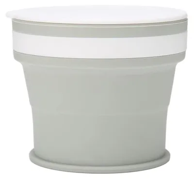 Produktbild von Faltbare Silikon Tasse 270 ml Hitzebeständig für Camping & Outdoor