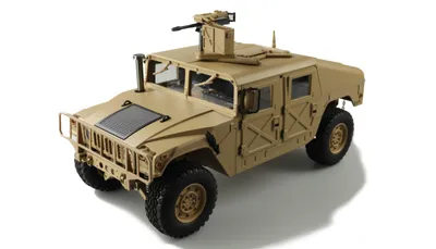 Produktbild von Amewi RC Auto US Truck 4x4 HUMVEE Li-Po Akku 4500mAh sand/14