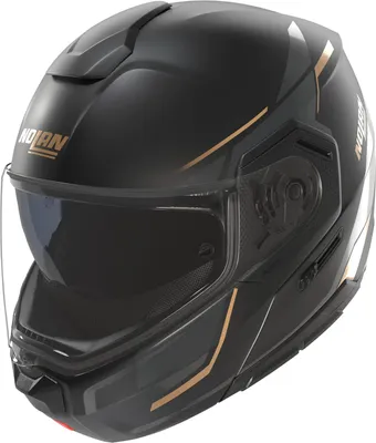 Produktbild von Nolan N90-3 06 Sincrono Klapphelm, schwarz/gold, L (60)