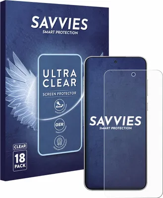 Produktbild von 18x Für OnePlus 15R Schutzfolie Savvies Displayschutz Display Schutz Folie Klar Transparent
