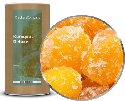 Produktbild von CrackersCompany Kumquats-Deluxe (Kumquat Deluxe), Membrandose 750 g