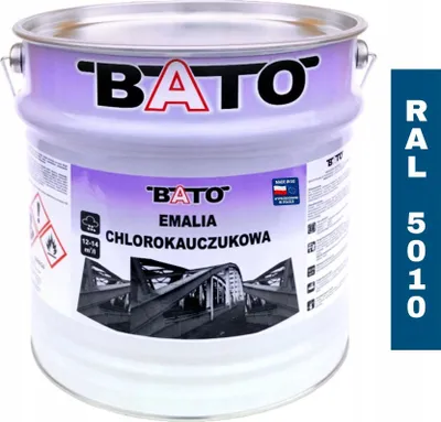 Obrázek produktu pro Chlorkautschum-Emalie Modrá Ral 5010 A 10L