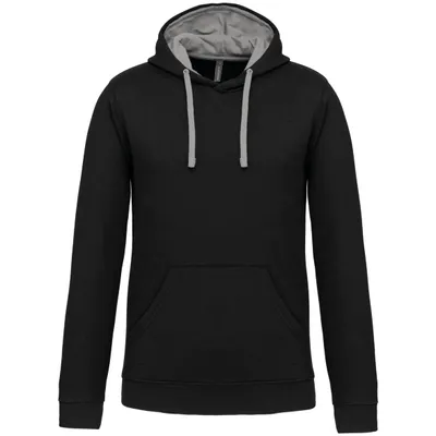 Produktbild von Kariban Herren-kapuzensweatshirt bicolor