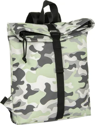 Produktbild von Mart Los Angeles Camouflage Mint 7L Rolltop Rucksack Wasserabweisend