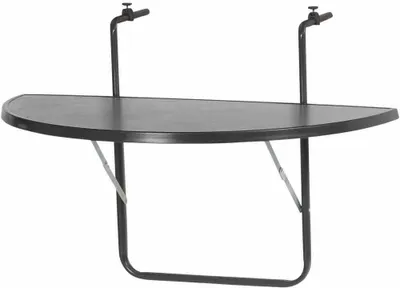 Produktbild von Balkonhängetisch >Balkontisch< in anthrazit - 100x68x50 (BxHxT)