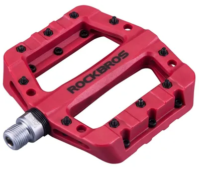 Produktbild von ROCKBROS MTB Pedale aus Nylon leicht und rutschfest – Rot