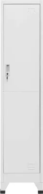 Zdjęcie produktu dla vidaXL Szafka skrytkowa 38x45x180 cm stalowa