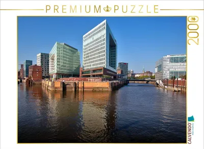 Produktbild von CALVENDO Puzzle Ericusspitze Spiegelhaus 2000 Teile Puzzle quer | 2000 Teile Lege-Größe 90x67cm Foto-Puzzle für glückliche Stunden