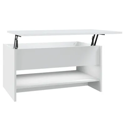 Immagine prodotto di Tavolino bianco 80x50x40 cm materiale a base di legno
