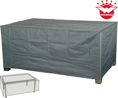 Produktbild von Wehncke Schutzhülle - Abdeckung für Gartentisch - 170x100x71 cm; 79329