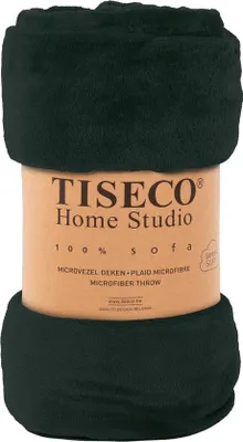 Imagen del producto de Unyqoos® Tiseco Home Studio: Manta de felpa suave, diseño COSY – Microfelpa (100% poliéster), 220 g/m², 240 x 220 cm, color