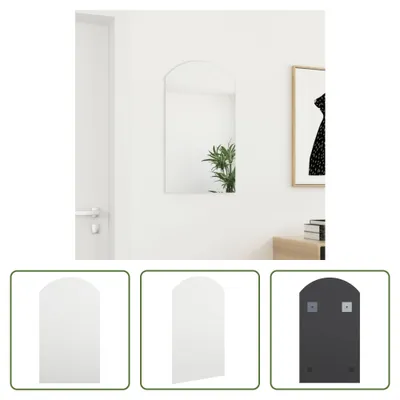 Image de The Living Store miroir 70x40 cm verre