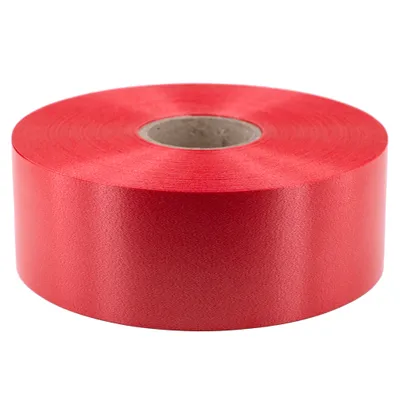Produktbild von Geschenkband Ringelband 50mm x 100m Rolle Rot