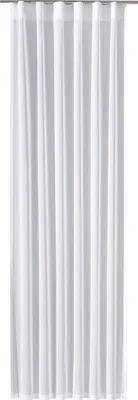 Produktbild von Gerster Schal auf Wellenband B = 140 x H =245 cmTransparent We Uni offwhite