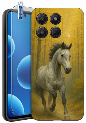 Productafbeelding van Hoesje voor de Motorola Moto G37, met designs | Siliconen hoesje + beschermend glas 9H