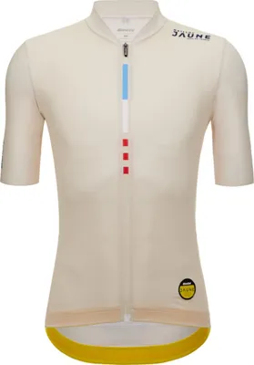 Immagine prodotto di Maglia da ciclismo a maniche corte SANTINI - TDF MAILLOT JAUNE - M. VENTOUX - Avorio XL