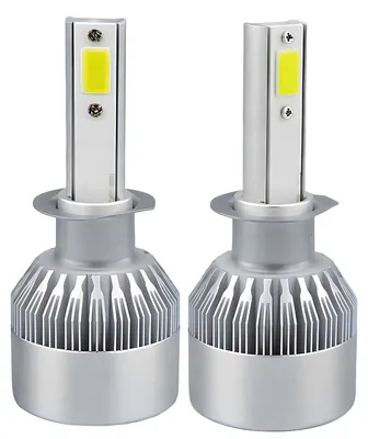 Obrázok produktu pre Avizar, sada 2 ks LED žiaroviek do auta H11, 30 W, 6000 K, 3600 lm, strieborné