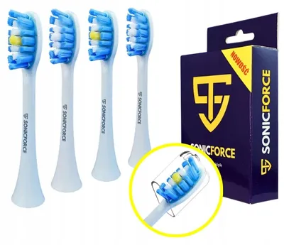Image de Lot de 4 têtes de brosse à dents stériles pour Hoffen SN903