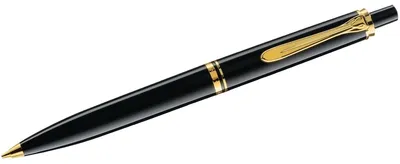 Produktbild von Pelikan D400, Schwarz, Gold, Harz, Schwarz, 0,7 mm, Rund, Einziehbar