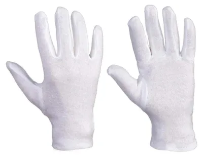 Produktbild von 3 Paar Baumwollhandschuhe für Vergolder