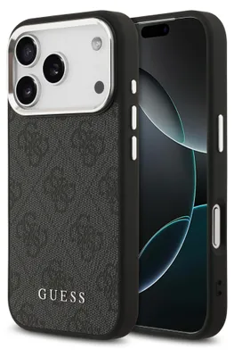 Obrázok produktu pre Guess – Hardcase 4G Classic Logo MagSafe obal na iPhone 17 Pro – čierny
