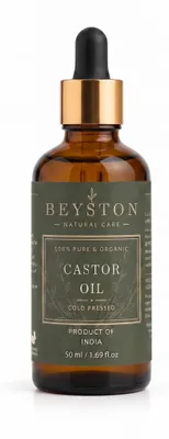 Obrázok produktu pre BEYSTON Ricínový olej 50 ml – pre pleť, Obrázok generovaný UI