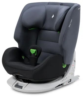 A studio shot of a child car seat.