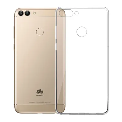 Immagine prodotto di Custodia protettiva trasparente per Huawei P Smart, cover in silicone, bumper, custodia