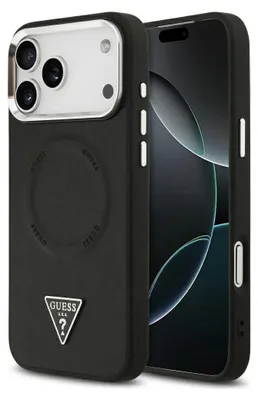 Immagine prodotto di Etui Guess Triangle Logo Magsafe Do      Iphone 17 Pro Max Czarny