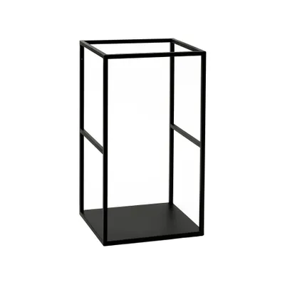 Produktbild von Pomax Eszential Regal, Schwarz, L 34,5 x B 30 x H 60 cm