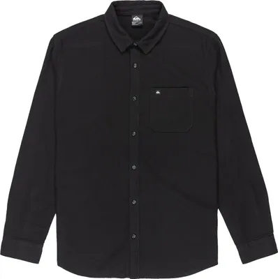 Produktbild von Quiksilver Motherfly Solid Langarmhemd Schwarz XL Herren Schwarz XL