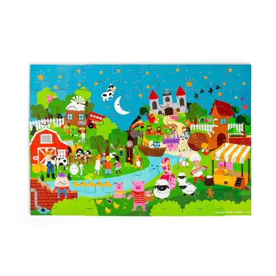 Zdjęcie produktu dla Puzzle z bajkami Bigjigs Toys