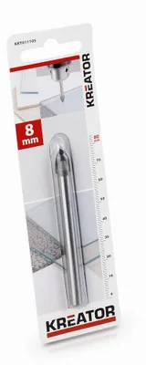 Obrázok produktu pre KREATOR KRT011105 - Vrták do obkladov, dlaždíc a skla 8 x 80 mm