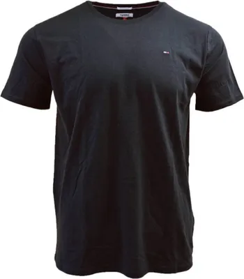 Produktbild von Tommy Hilfiger T-Shirt Schwarz XXL 100% Baumwolle Regular Fit Herren