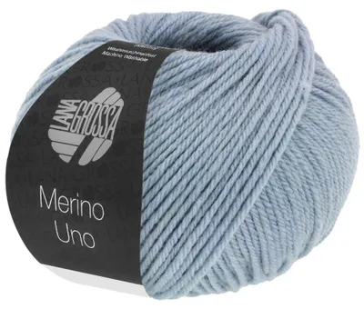 Produktbild von Lana Grossa - Merino Uno 0067 rauchblau