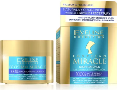 Produktbild von EVELINE Egyptian Miracle Cream für Gesicht, Körper und Haar 40ml
