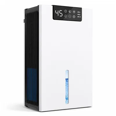 Produktbild von Luftentfeuchter für Wohnung & Keller leise 90W, 750ml/Tag Entfeuchtung, 2,5L Wassertank, ideal für Schlafzimmer & feuchte Räume 31–40m²