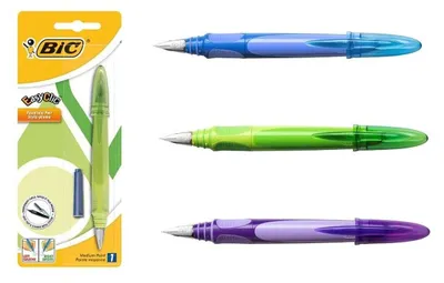 Obrázok produktu pre BIC Pióro wieczne Easy Clic Standard niebieskie