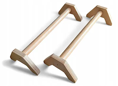 Immagine prodotto di Sklejkowo Zestaw 2 parallettes in legno 50 cm - calisthenics, push-up e L-sit