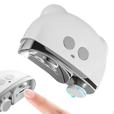 Produktbild von Elektrischer Nagelschneider mit LED Licht, 3 Stufen, leise & wiederaufladbar,Nagelknipser für Kinder & Erwachsene