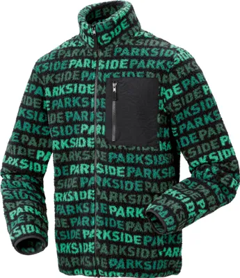 Produktbild von PARKSIDE® Herren Fleecejacke (Grün, XXL (60/62))