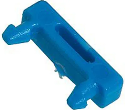 Produktbild von EasyLan DualBoot® Steckermarkierungsclips, 100 Stück, blau