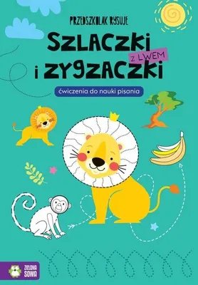 Obrázek produktu pro Przedszkolak rysuje Szlaczki i zygzaczki z lwem