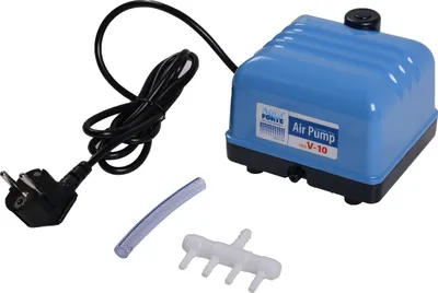 Image de Pompe à air AquaForte Hi-Flow V-20 Pompe à air de bassin 20 watts Compresseur
