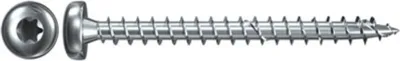 Produktbild von FISCHER Spanplattenschr.Power-Fast 5x30/ TX20 Vollgew., hell verz,, Panhead Pak=200Stk