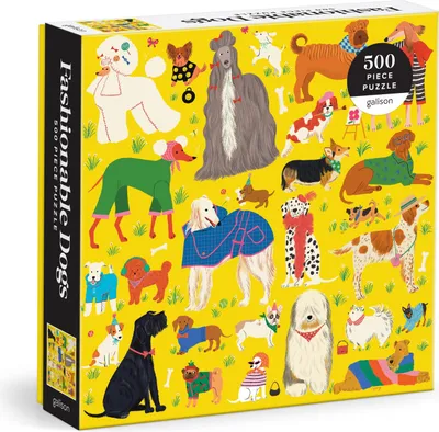 Produktbild von Fashionable Dogs. 500 Piece Puzzle