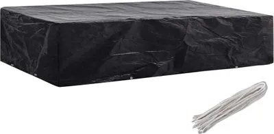 Zdjęcie produktu dla vidaXL Pokrowiec na leżak ogrodowy 8 oczek 218x77x55 cm