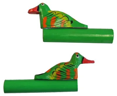 Productafbeelding van Entenfluitje, kinderfluit, bamboefluit, in verschillende kleuren