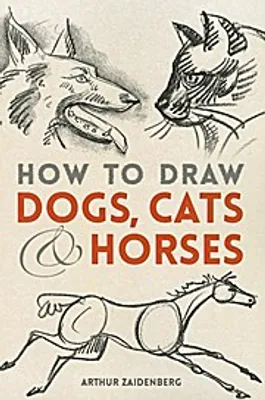 Productafbeelding van How to Draw Dogs, Cats, and Horses