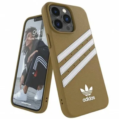 Image de adidas OR Coque mouléePolyuréthanepour iPhone 13/13 Pro gold